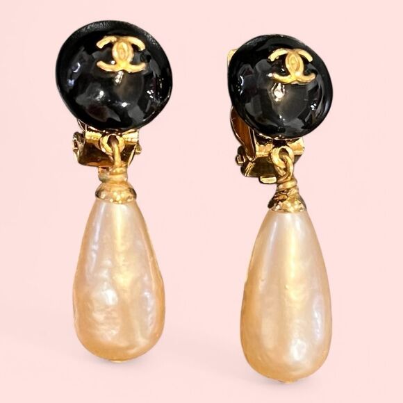 Chanel Drop Earrings - Picture 2 of 5